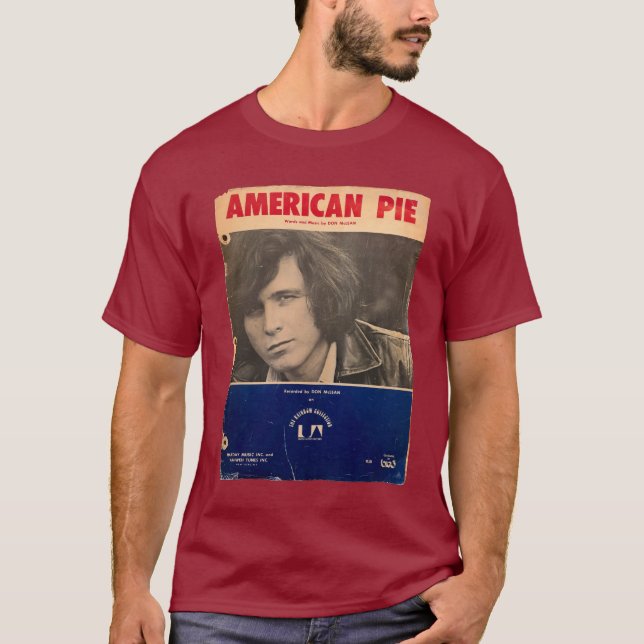 T-shirt Tarte américaine (Devant)