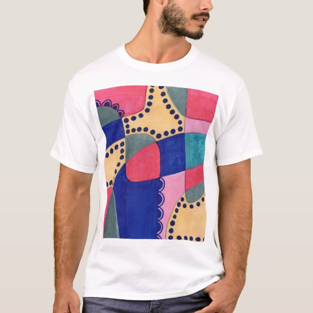T-shirt Tarte aux bleuets (Devant)