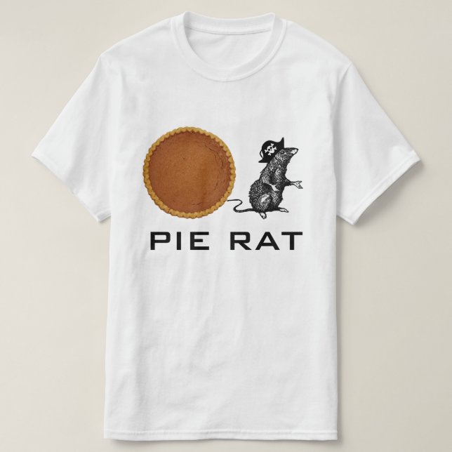 T-shirt Tarte Citrouille à tarte (Design devant)