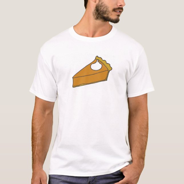 T-shirt Tarte de citrouille 2001 (Devant)
