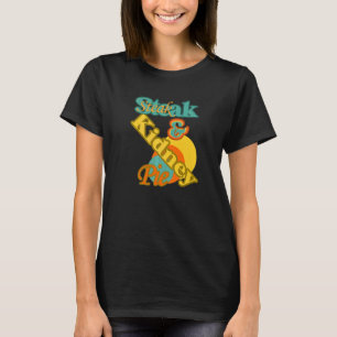 T-shirt Tarte de steak et rognons Confort alimentaire du R