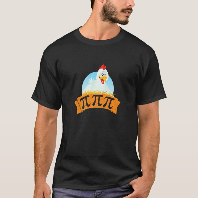 T-shirt Tarte Pot Chicken Pi Day Math  3.14 (Devant)