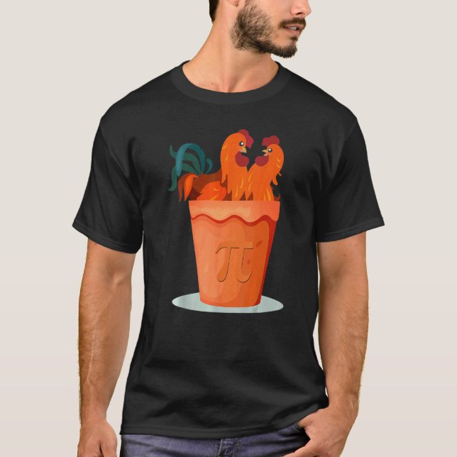 T-shirt Tarte Pot Pi drôle de jour de Pi (Devant)