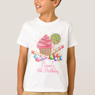 T-shirt Tartes de bonbon à lucette de sucrerie de petit