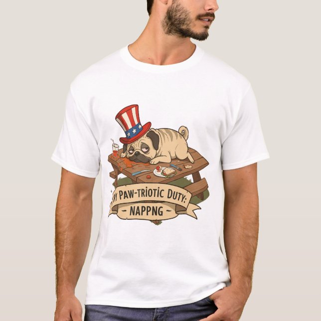 T-shirt Tartine dormant  (Devant)