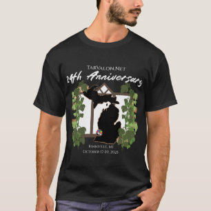 T-shirt TarValon.Net 24e anniversaire de la fête Chemise n