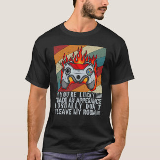 T-shirt T'as de la chance que j'aie fait une apparition Co