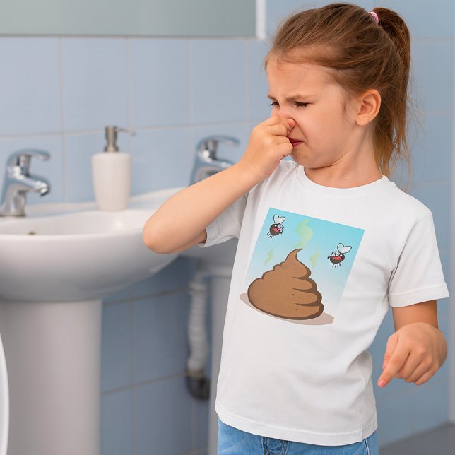 T-shirt Tas de merde puant (Créateur téléchargé)