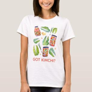 T-shirt T'AS Kimchi ? Aquarelle amusante épicée