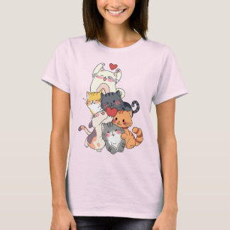 T-shirt Tas mignon de chat d'amour – Adorables chatons s'é