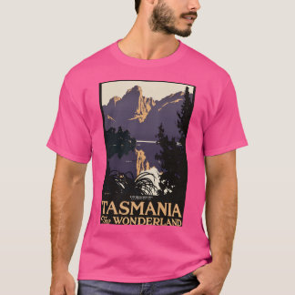 T-shirt Tasmanie L'affiche du Vintage voyage du pays des m