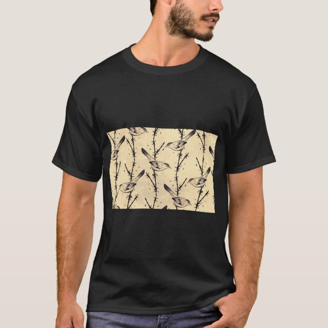 T-shirt Tasse à café Oiseaux de la liberté (Devant)