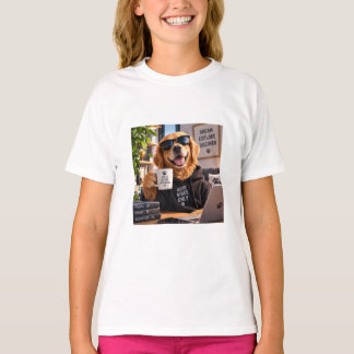 T-shirt Tasse Chien Drôle – Tasse à Café Chien Rigolo pour