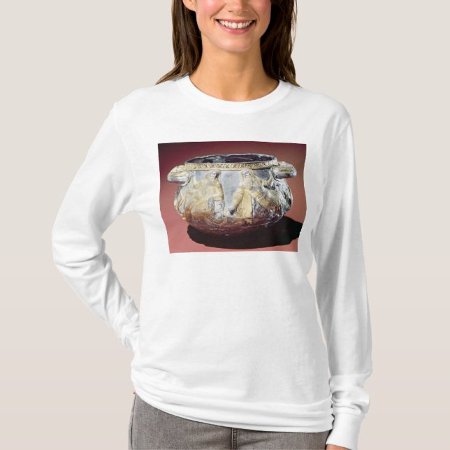 T-shirt Tasse de boissons dépeignant des soldats de (Devant)