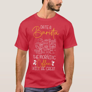 T-shirt Tasse de café Café Bar drôle