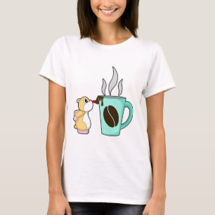 T-shirt Tasse de café Hamster