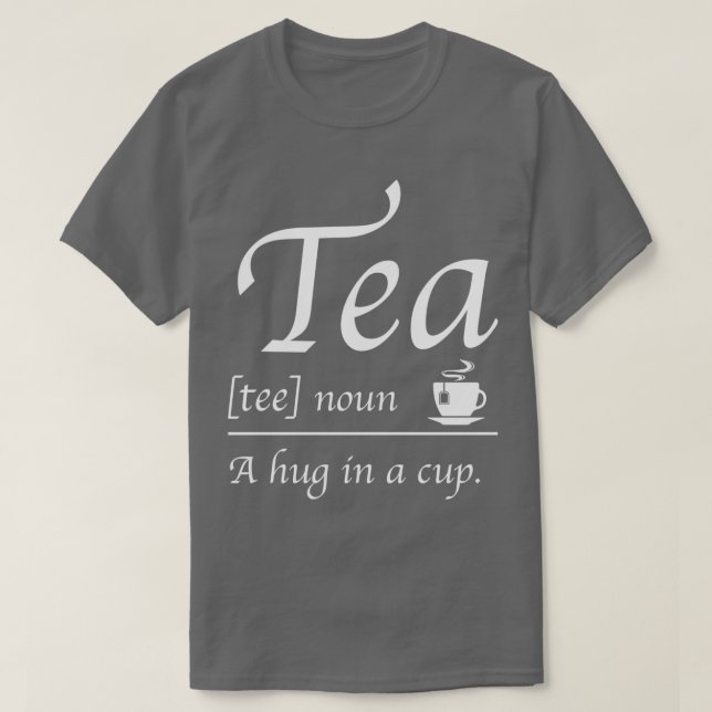 T-shirt Tasse de thé (Design devant)