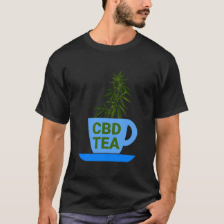 T-shirt Tasse de thé Huile de CBD Buveur de thé CBD