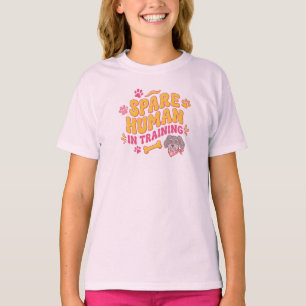 T-shirt Tasse humaine de rechange personnalisée avec nom