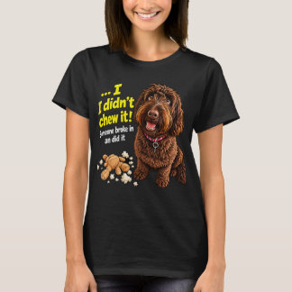 T-shirt Tasse Je Ne L'Ai Pas Mâché Drôle De Chien