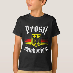 T-shirt Tasse Prost Bière Drapeau Américain Allemand Homme
