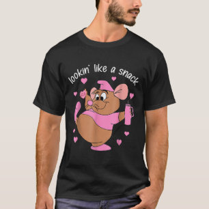 T-shirt Tasse Rose en Forme de Souris en Coeur Lookin Like