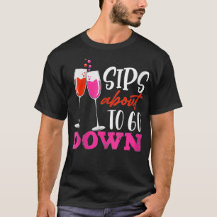 T-shirt Tasses de femmes à propos de descendre peut conten
