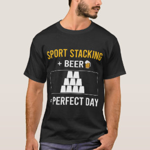 T-shirt Tasses d'empilage de sport Empilage de coupelles E