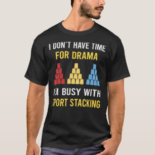 T-shirt Tasses d'empilage de sport Empilage de gobelets Em