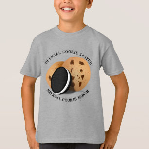 T-shirt Taster officiel des cookies