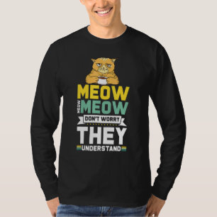T-shirt Tastique Chat Pour Parfaitement Sane Lady Chat Com