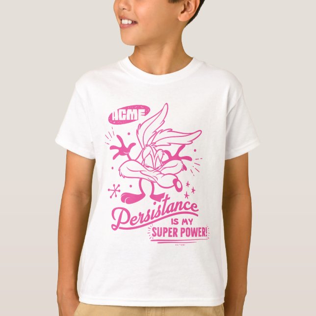 T-shirt Tasty Retro WILE E. COYOTE™ (Devant)