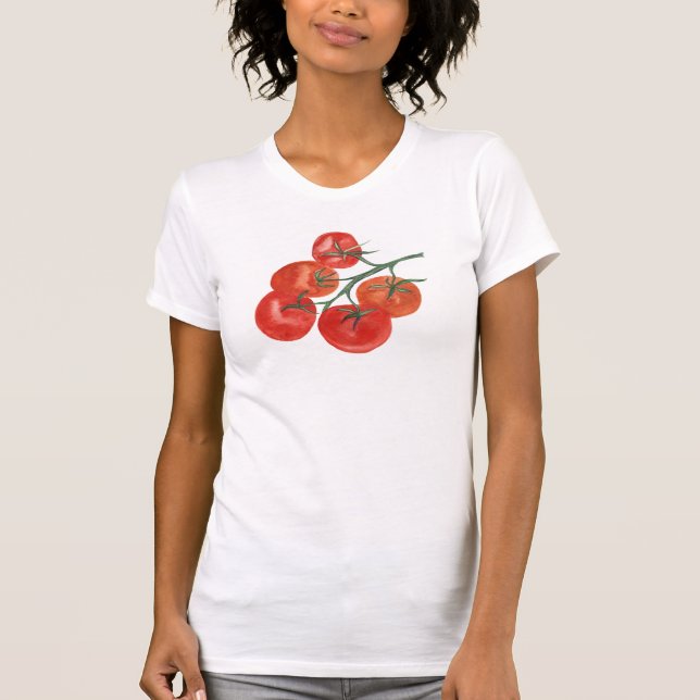 T-shirt Tasty Tomato Cute Vegetable (Devant)
