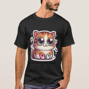 T-shirt Tater tot brave adorable stickers chat