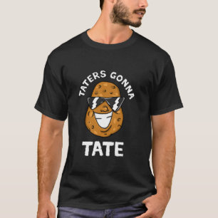 T-shirt Taters Va Tate Funny Potato Tot Tot Foodie Po