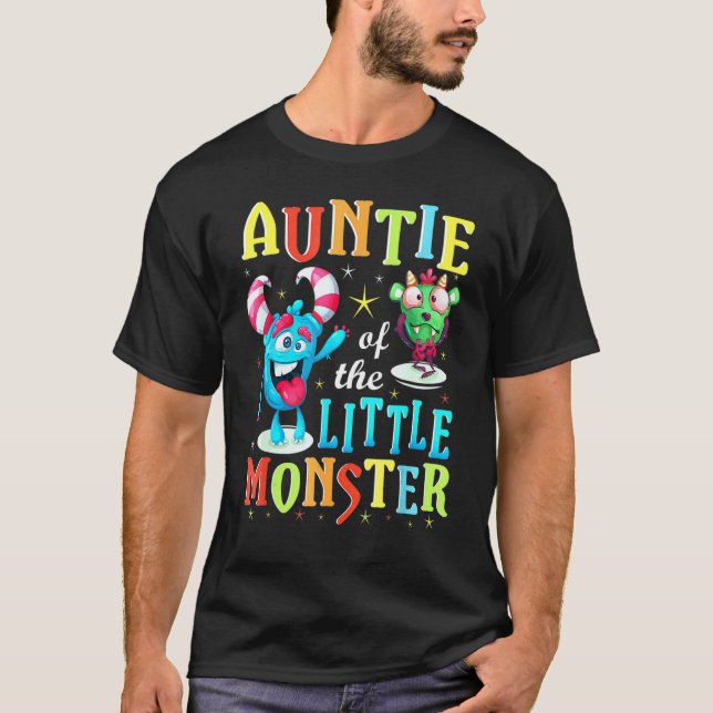 T-shirt Tatie du petit monstre (Devant)