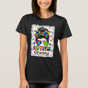 T-shirt Tatie Sensibilisation Autisme Vie Nœud Dégagé Chev