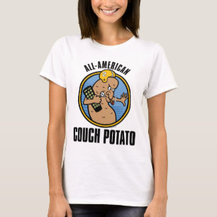 T-shirt tato canapé américain