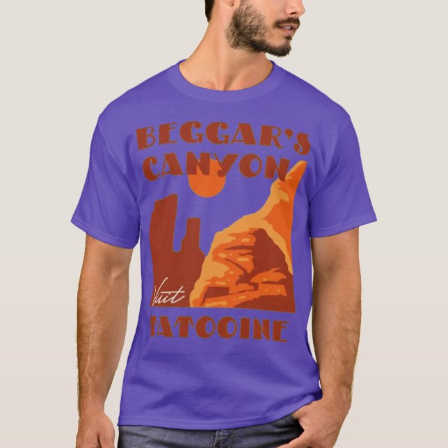 T-shirt Tatooine du mendiant (Devant)