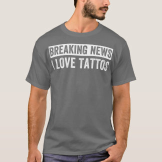 T-shirt Tatouage Adulte Tatouage Artiste Tatouage Encre Dr