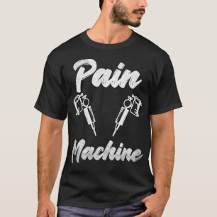 T-shirt Tatouage Artiste Art Job Machine à douleur encre