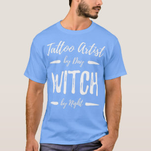 T-shirt Tatouage Artiste sorcière drôle Costume d'Hallowee