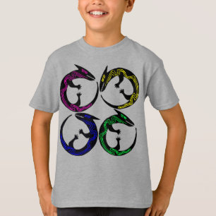 T-shirt Tatouage autochtone tribal Ethnographique Pagan Li