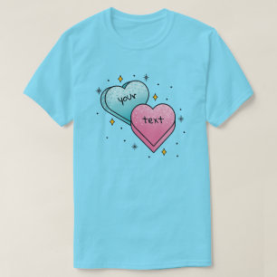 T-shirt Tatouage Candy Hearts - Créez votre propre