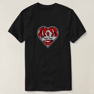 T-shirt Tatouage cardiaque rose - Créez votre propre