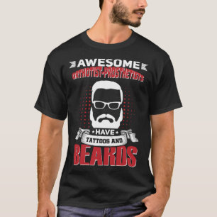 T-shirt Tatouage de collègue de travail Orthoprothésiste g