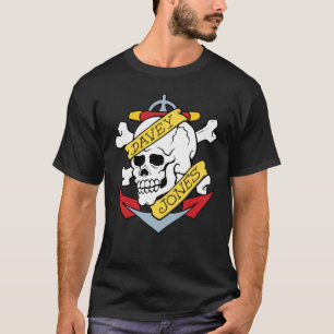 T-shirt Tatouage de Davey Jones