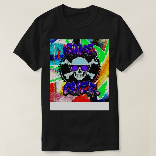 T-shirt Tatouage de jeu gothique (Design devant)