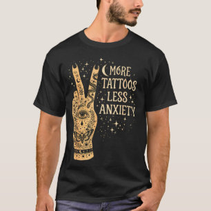 T-shirt Tatouage de maman à l'encre de santé mentale plus