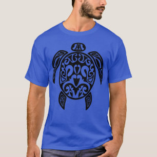 T-shirt Tatouage de tortue tribale